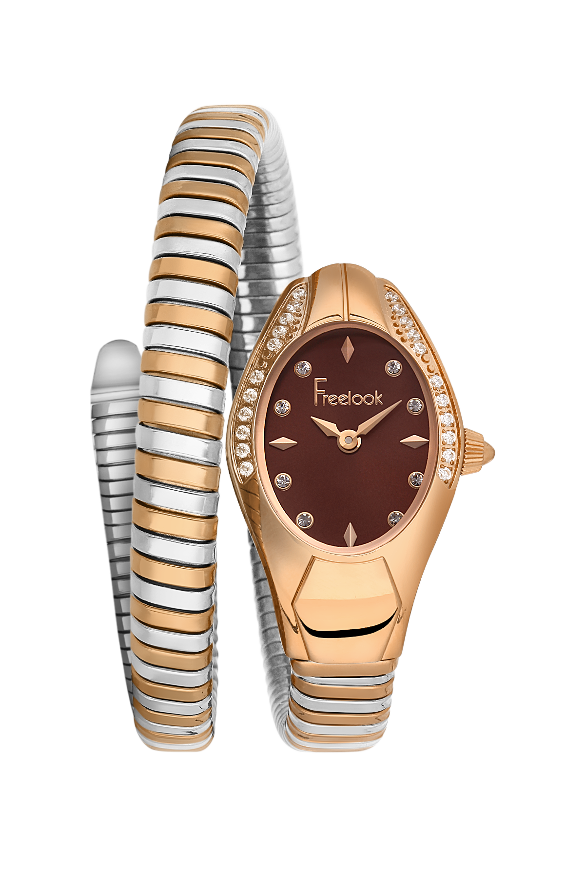 FREELOOK CHARMANT WOMENS STAINLESS STEEL STRAP WATCH – FL.1.10409-3