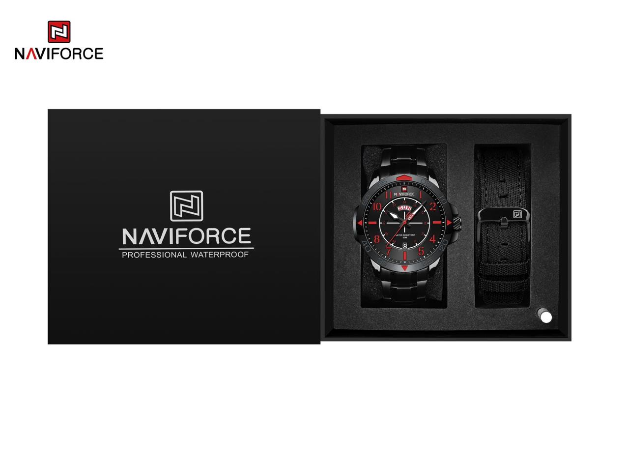 Naviforce Watch For Men 9204B/R/B