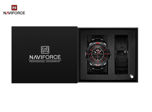 Naviforce Watch For Men 9204B/R/B