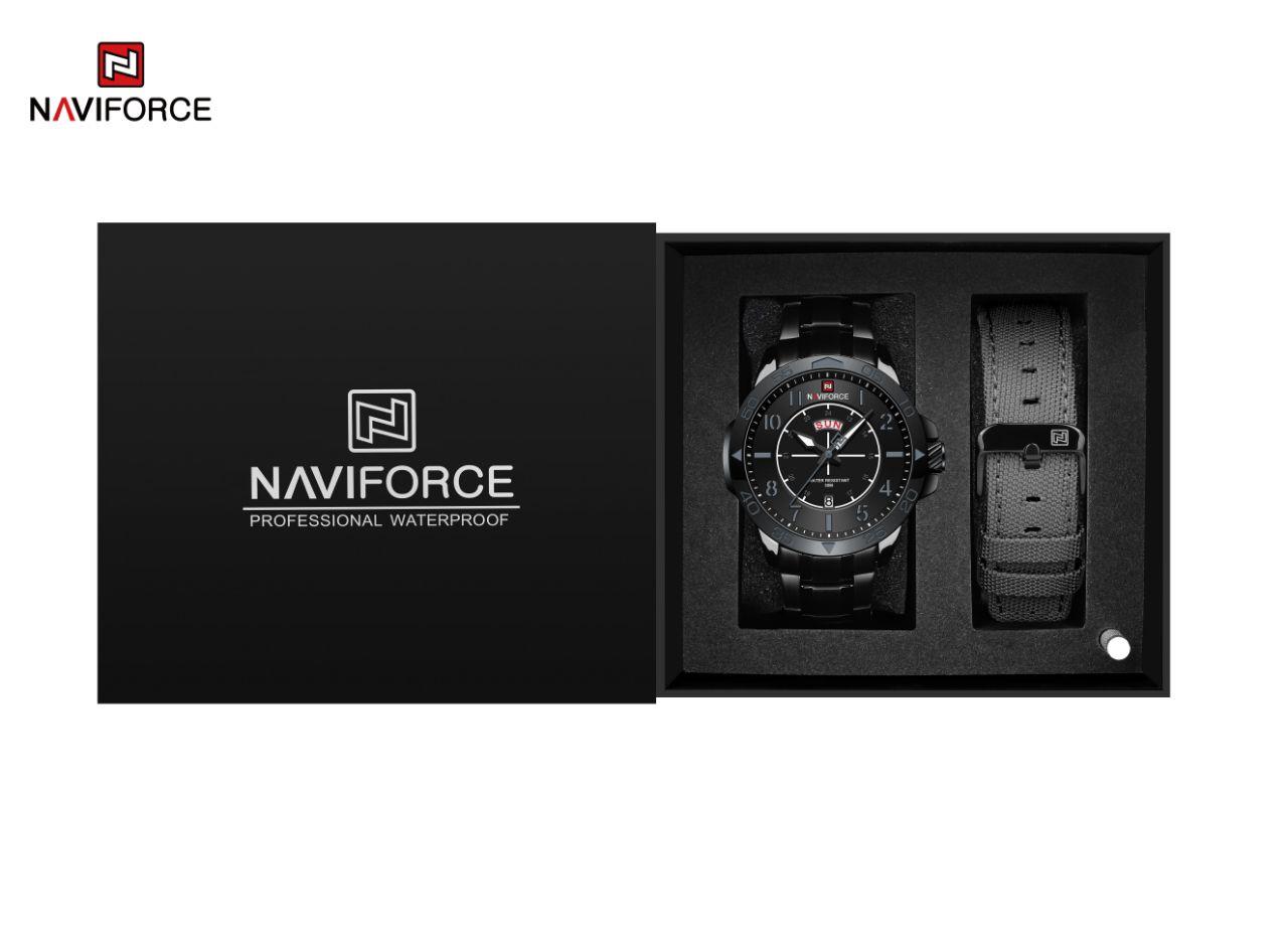 Naviforce Watch For Men 9204S B-R-B SET