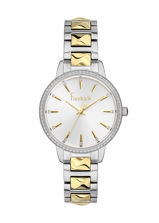 FREELOOK LUMIERE WOMENS STAINLESS STEEL STRAP WATCH – FL.1.10404-4