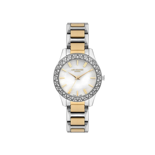 LEE COOPER Women’s Analog White MOP Dial Watch – LC07869.220