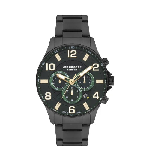 LEE COOPER Men’s Multi Function Green Dial Watch – LC07802.070